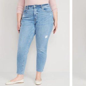 Old Navy Jeans OG High Rise Curvy Straight Leg NEW